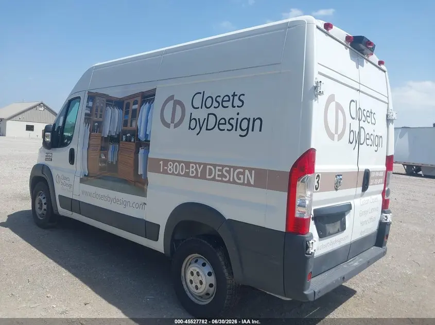 2015 RAM PROMASTER 1500  