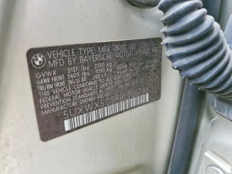 2011 BMW X3 XDRIVE28I  