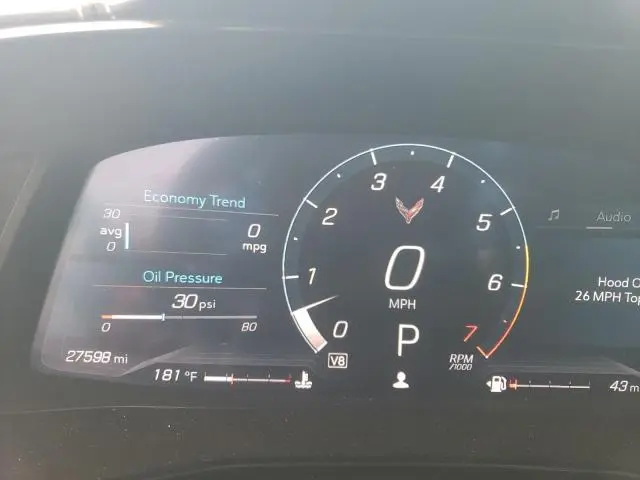 2020 CHEVROLET CORVETTE STINGRAY 1LT  