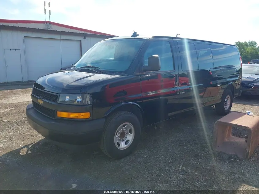 2020 CHEVROLET EXPRESS PASSENGER RWD 3500 EXTENDED WHEELBASE LS