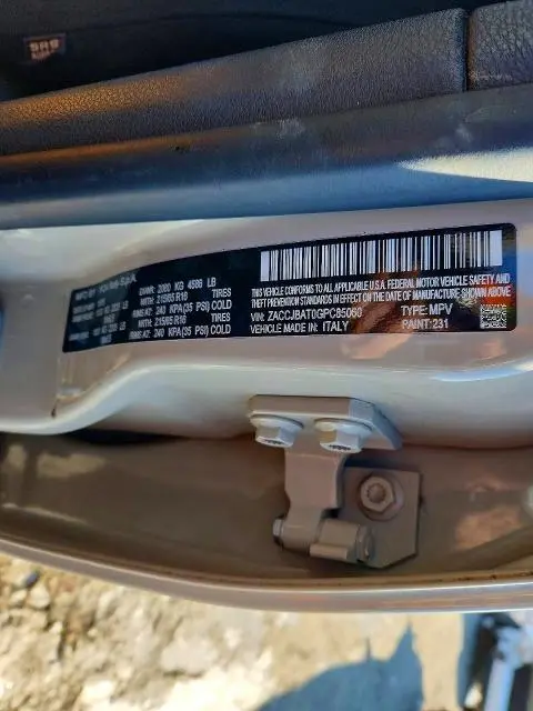 2016 JEEP RENEGADE SPORT  