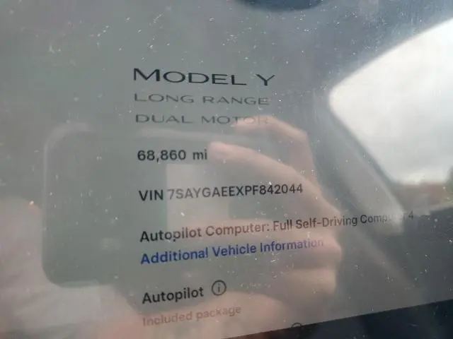 2023 TESLA MODEL Y   