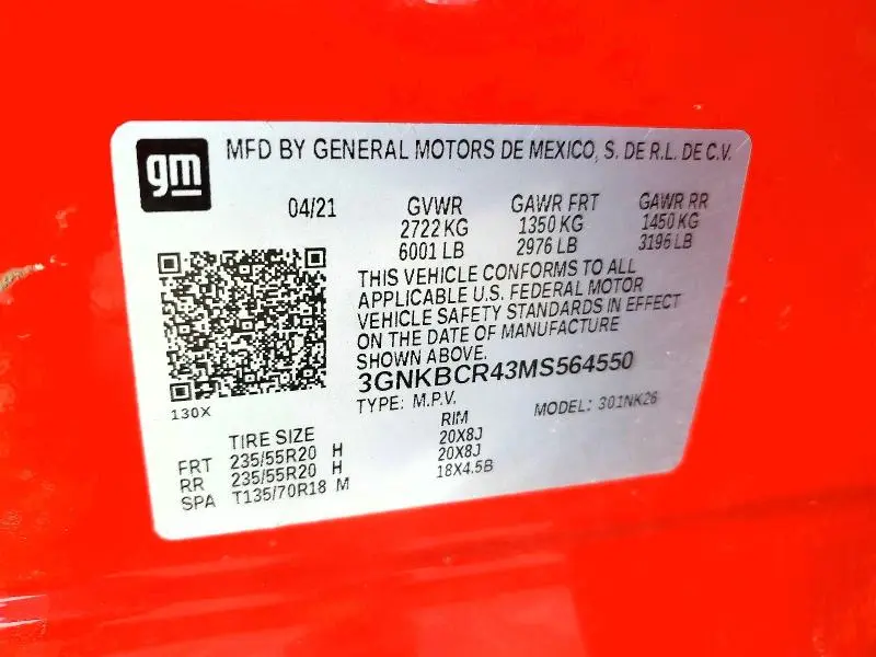 2021 CHEVROLET BLAZER 2LT  