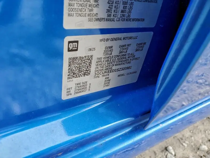 2025 CHEVROLET SILVERADO K1500 RST  