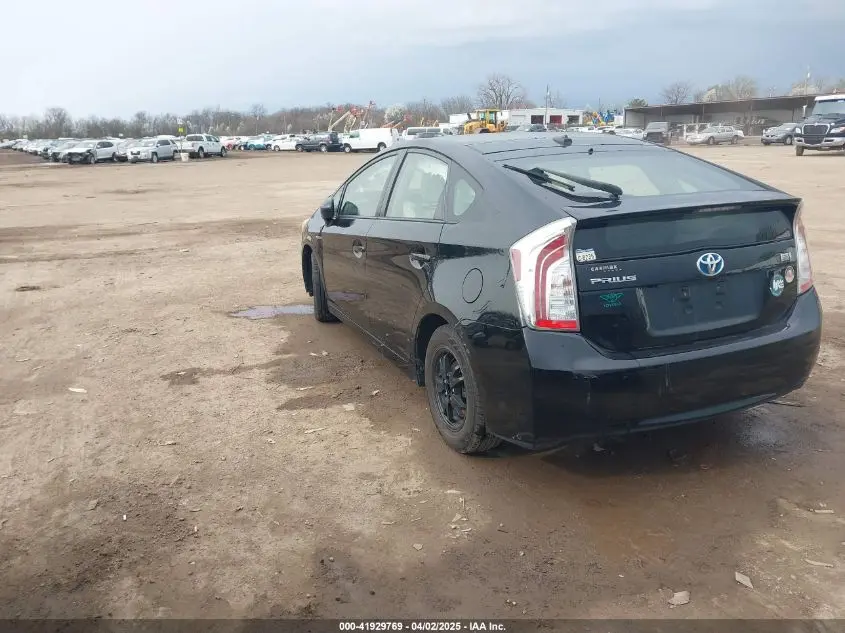 2013 TOYOTA PRIUS FOUR