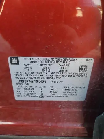 2023 BUICK ENVISION ESSENCE  