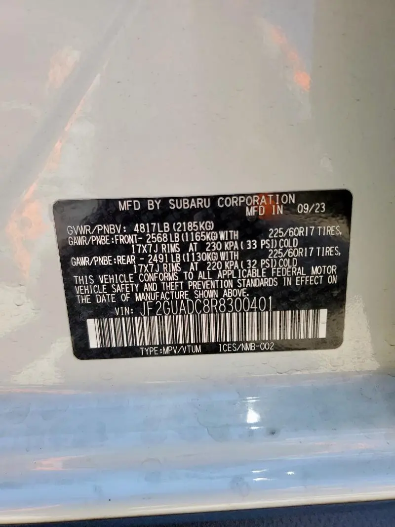 2024 SUBARU CROSSTREK PREMIUM  