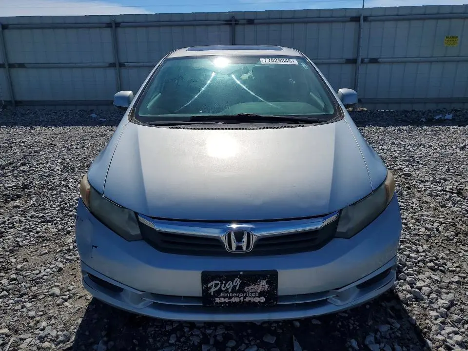 2012 HONDA CIVIC EXL  