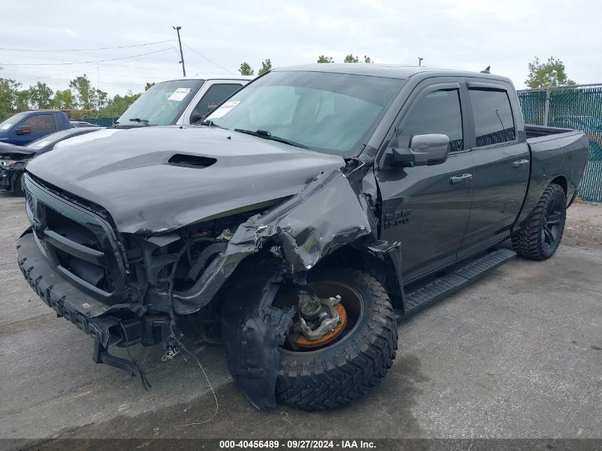 2017 RAM 1500 NIGHT  4X4 5'7 BOX