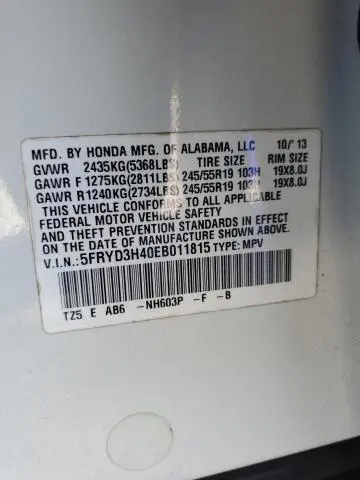 2014 ACURA MDX TECHNOLOGY  