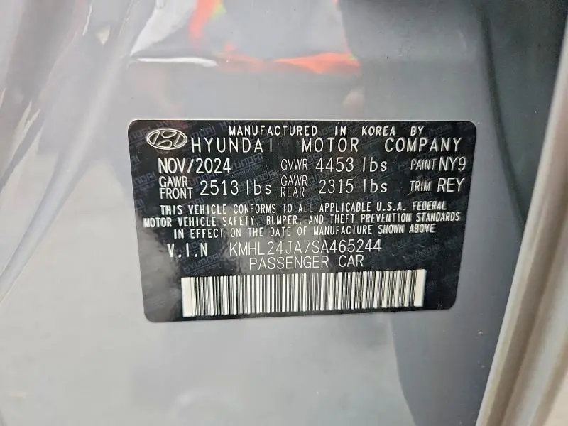 2025 HYUNDAI SONATA SE  