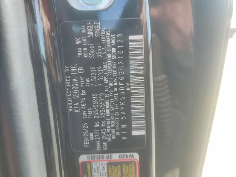 2025 KIA SPORTAGE SX-PRESTIGE  