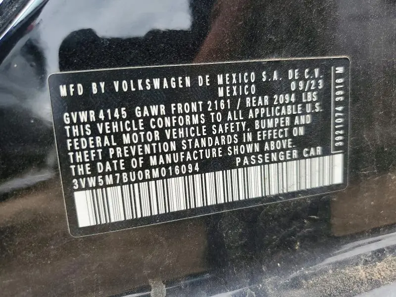 2024 VOLKSWAGEN JETTA S  