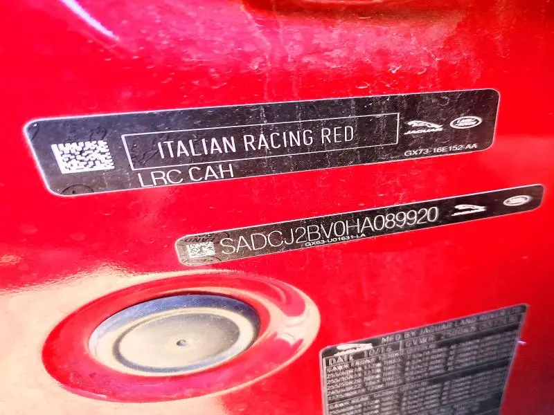 2017 JAGUAR F-PACE PREMIUM  