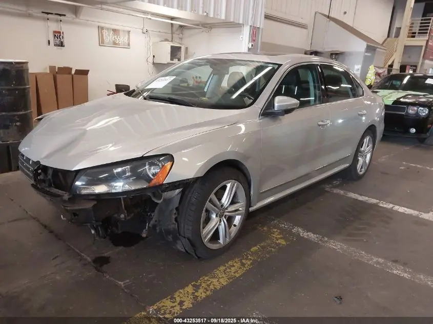 2012 VOLKSWAGEN PASSAT 3.6L V6 SEL PREMIUM