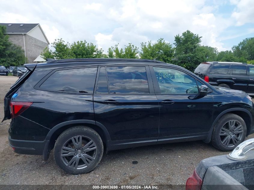 2022 HONDA PILOT AWD SPORT