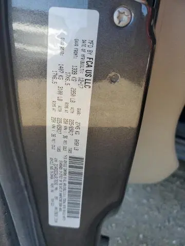 2018 DODGE GRAND CARAVAN SXT  