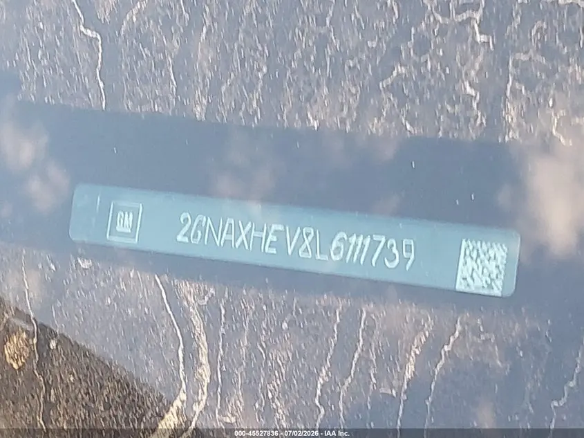 2020 CHEVROLET EQUINOX FWD LS