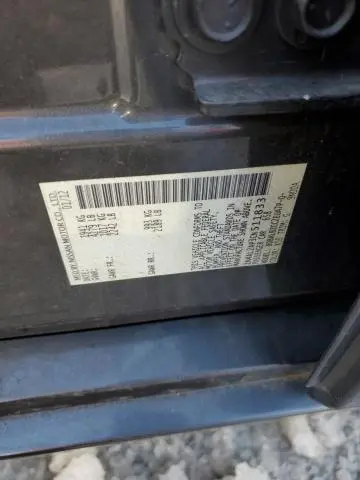 2012 NISSAN ALTIMA BASE  