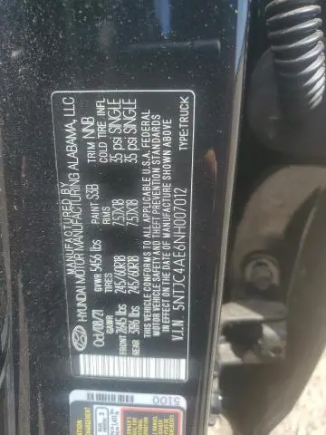 2022 HYUNDAI SANTA CRUZ SEL  