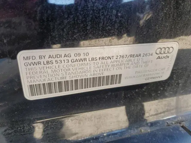 2011 AUDI A6 PRESTIGE  