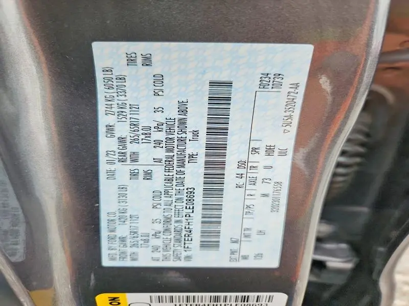 2023 FORD RANGER XL  
