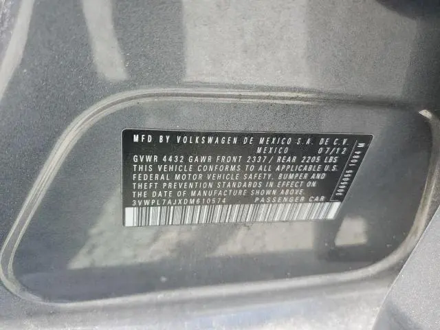 2013 VOLKSWAGEN JETTA TDI  