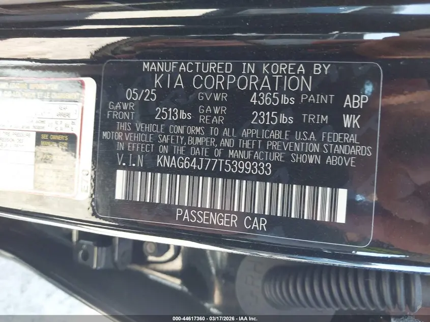 2026 KIA K5 GT-LINE FWD