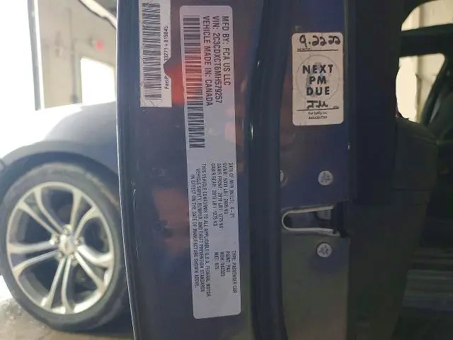 2021 DODGE CHARGER R  