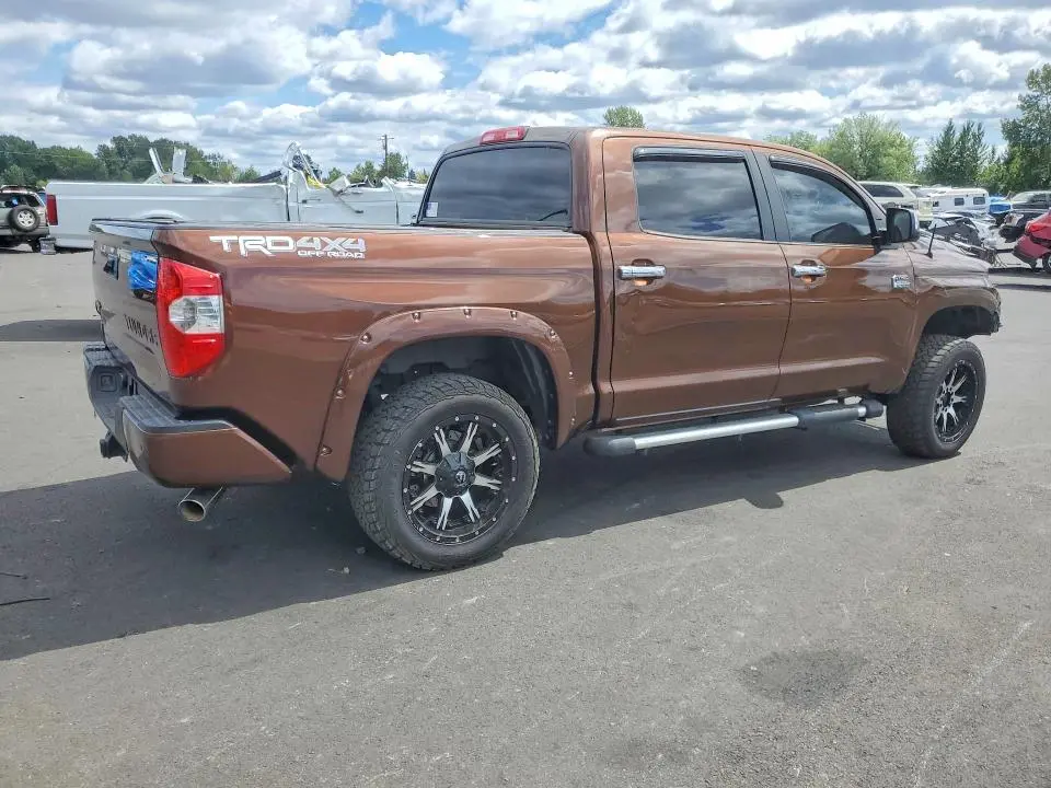 2014 TOYOTA TUNDRA CREWMAX PLATINUM  