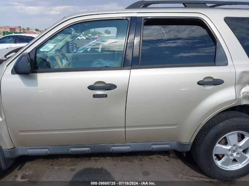 2012 FORD ESCAPE XLT