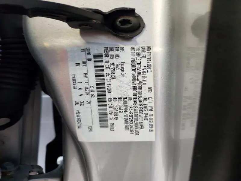 2012 FORD FOCUS SE  