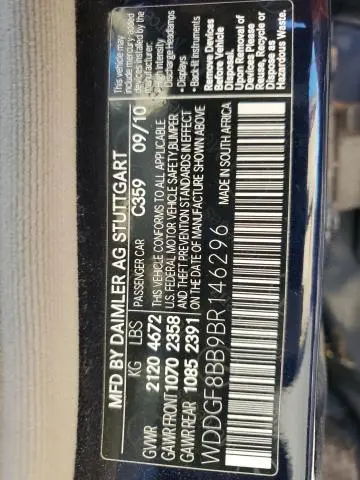 2011 MERCEDES-BENZ C 300 4MATIC  
