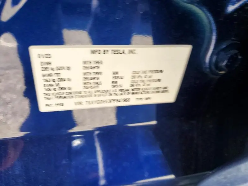 2023 TESLA MODEL Y   