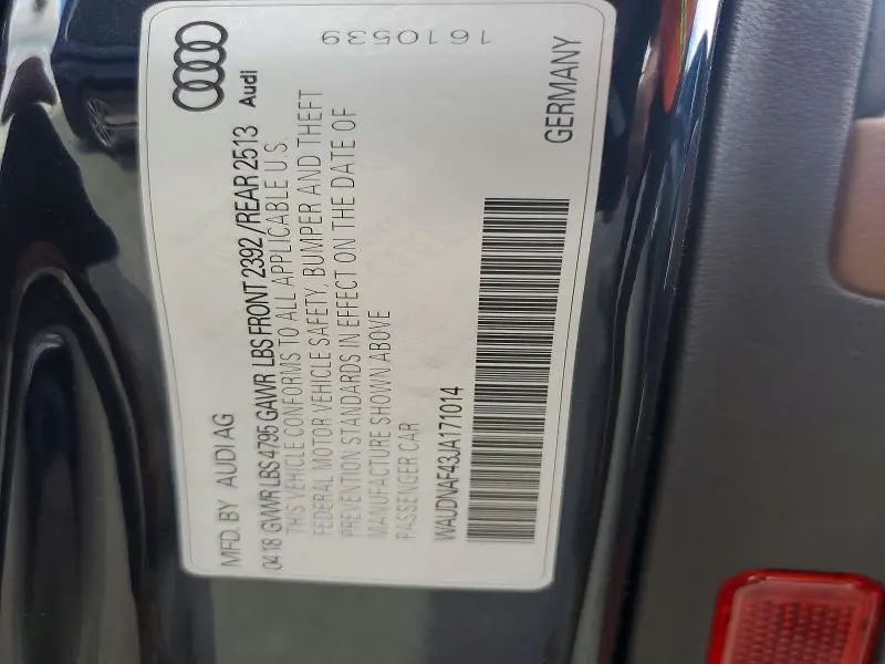 2018 AUDI A4 PREMIUM  