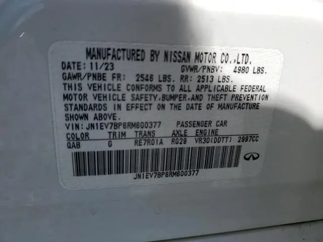 2024 INFINITI Q50 LUXE  