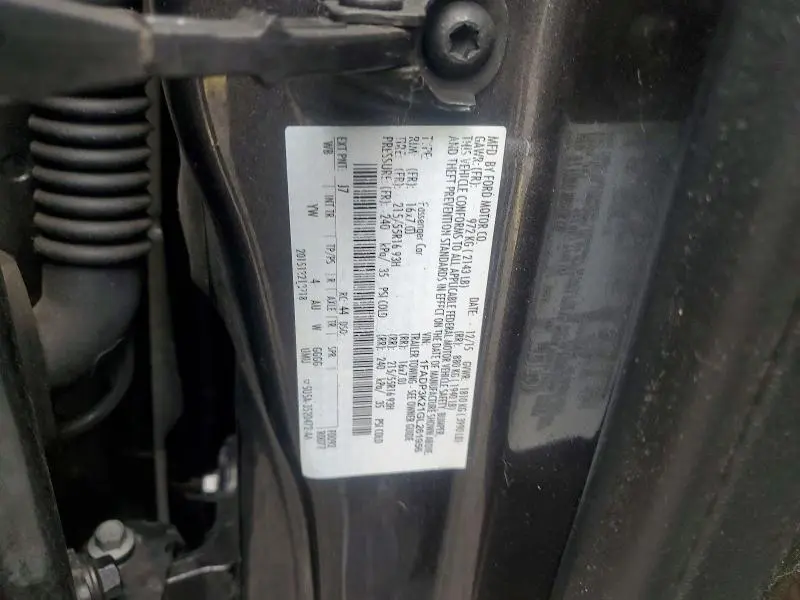 2016 FORD FOCUS SE  