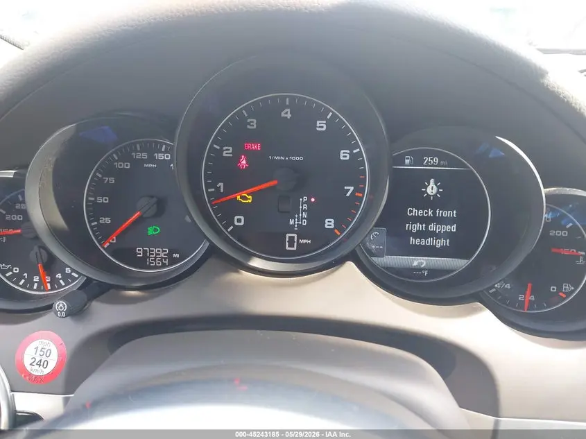 2018 PORSCHE CAYENNE PLATINUM EDITION