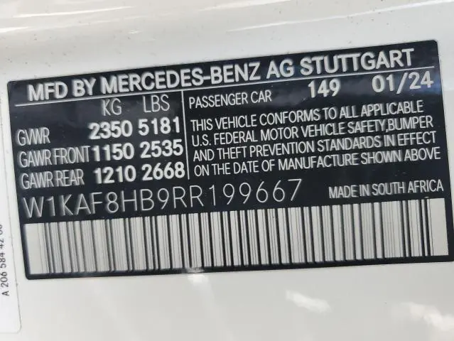 2024 MERCEDES-BENZ C 43 AMG  