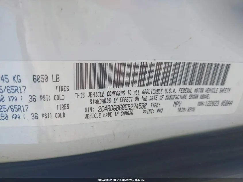 2014 DODGE GRAND CARAVAN AMERICAN VALUE PKG