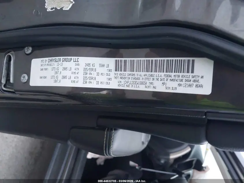 2014 JEEP CHEROKEE LIMITED