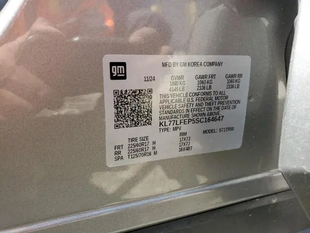 2025 CHEVROLET TRAX LS  