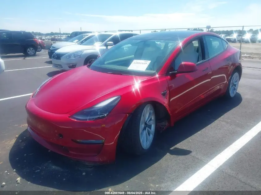 2022 TESLA MODEL 3 LONG RANGE DUAL MOTOR ALL-WHEEL DRIVE