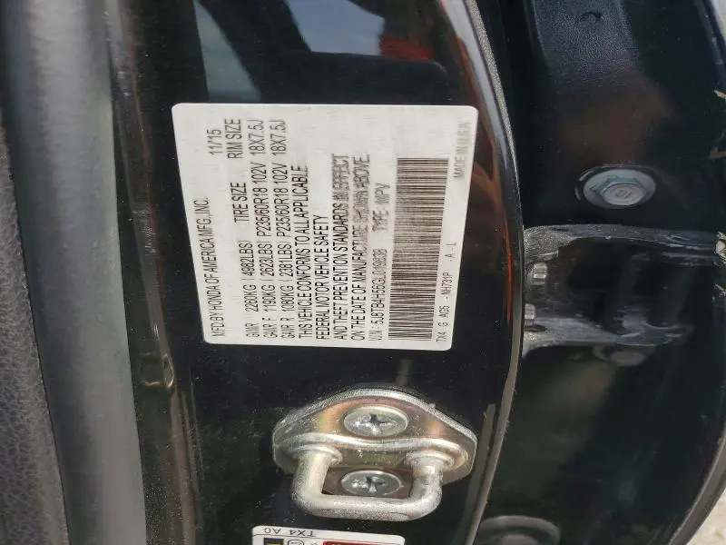 2016 ACURA RDX TECHNOLOGY  
