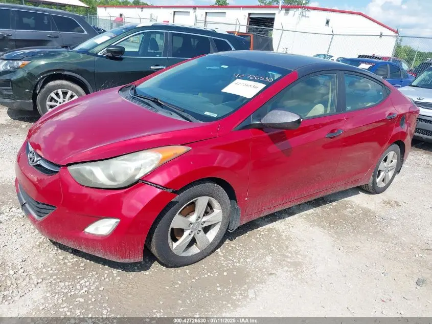 2012 HYUNDAI ELANTRA GLS (ULSAN PLANT)