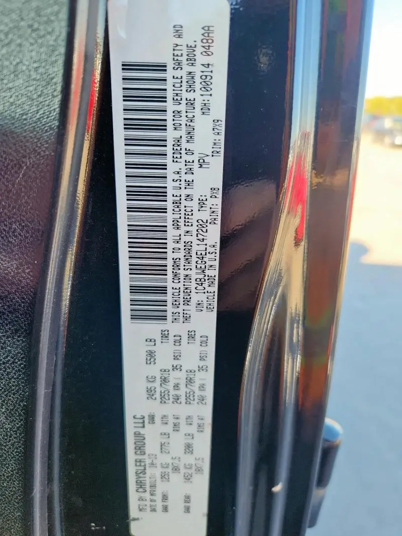 2014 JEEP WRANGLER UNLIMITED SAHARA  