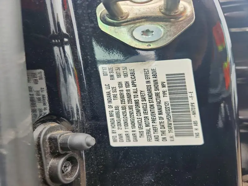 2017 HONDA CR-V EX  