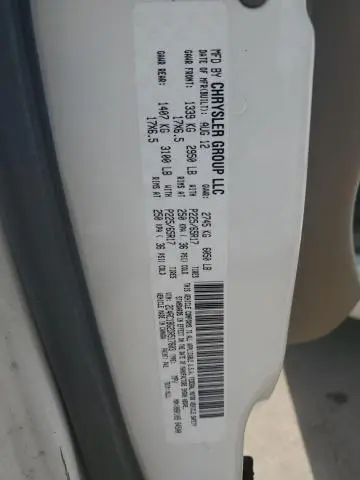 2013 CHRYSLER TOWN & COUNTRY TOURING  