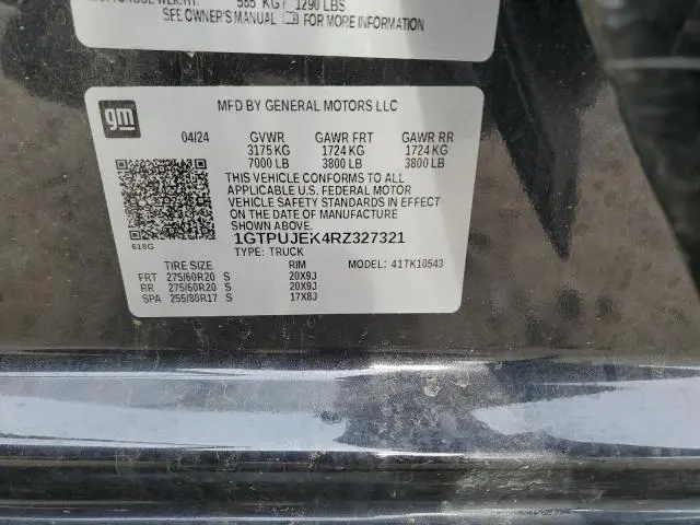 2024 GMC SIERRA K1500 ELEVATION-L  