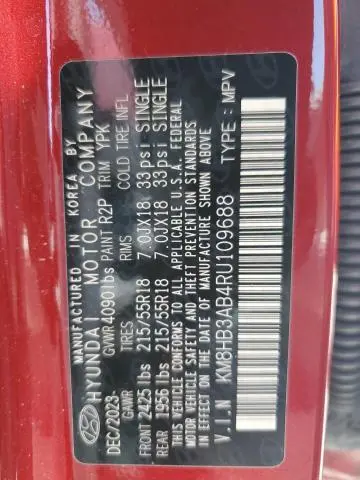 2024 HYUNDAI KONA SEL  